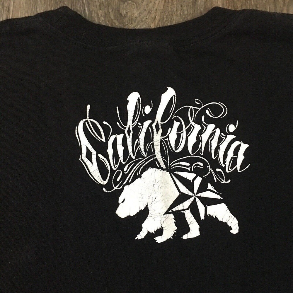 Pro Cali Men Black Tee Don't Trust Anyone Illuminati Eye Shirt Cotton 2XL Tall - Picture 6 of 8